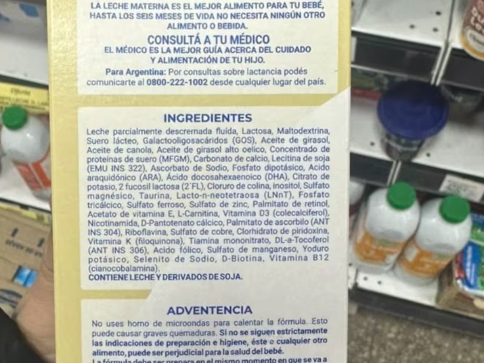 Secuestraron leche para bebés falsificada de una marca reconocida tras detectar una toxina peligrosa