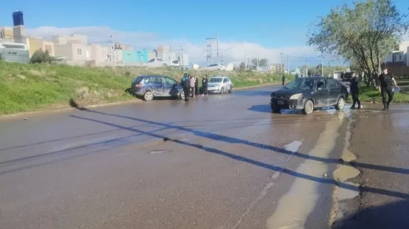 Un nene de 3 años sufrió una lesión en la cabeza tras una colisión