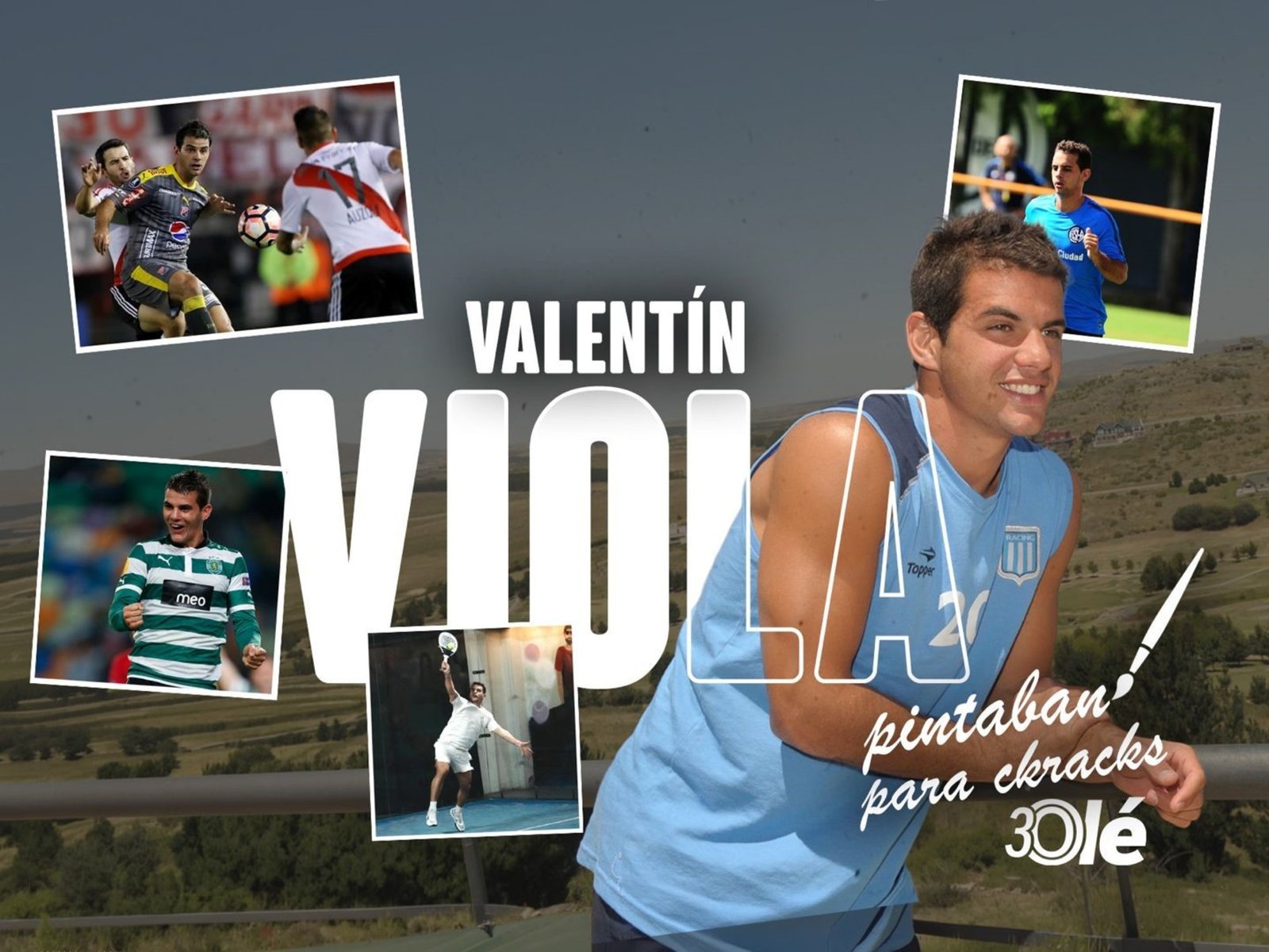 Valentín Viola: fue sparring de la Selección de Maradona en Sudáfrica, Racing lo vendió en una fortuna a Portugal y hoy juega al pádel :: Olé