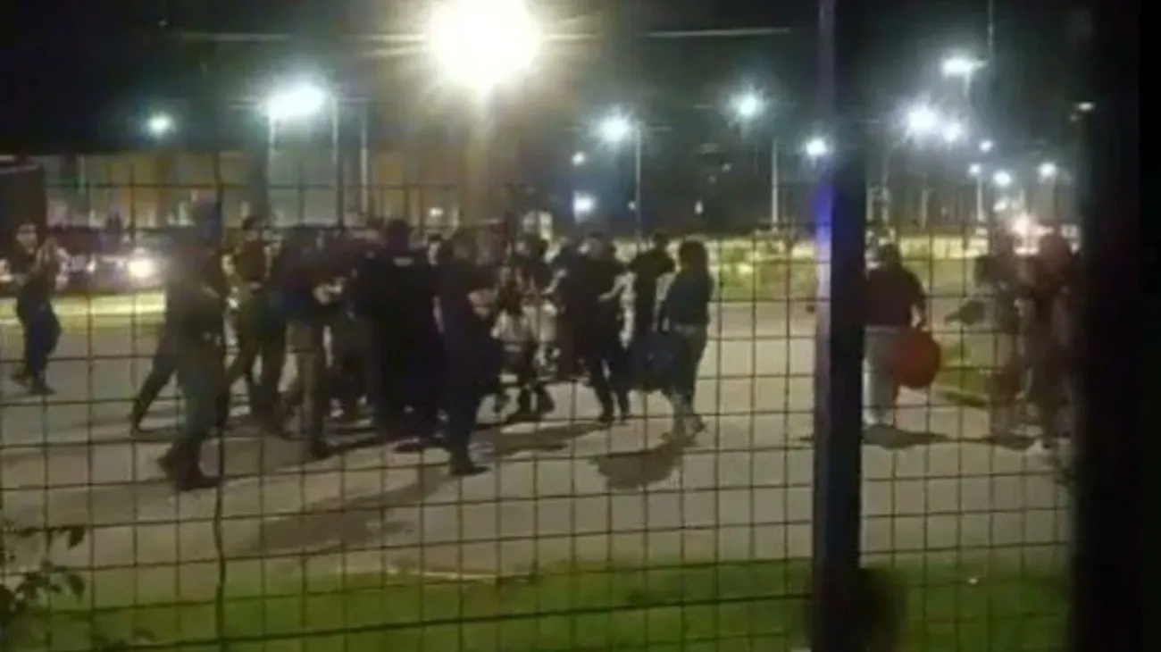 hubo gases y algunos detenidos