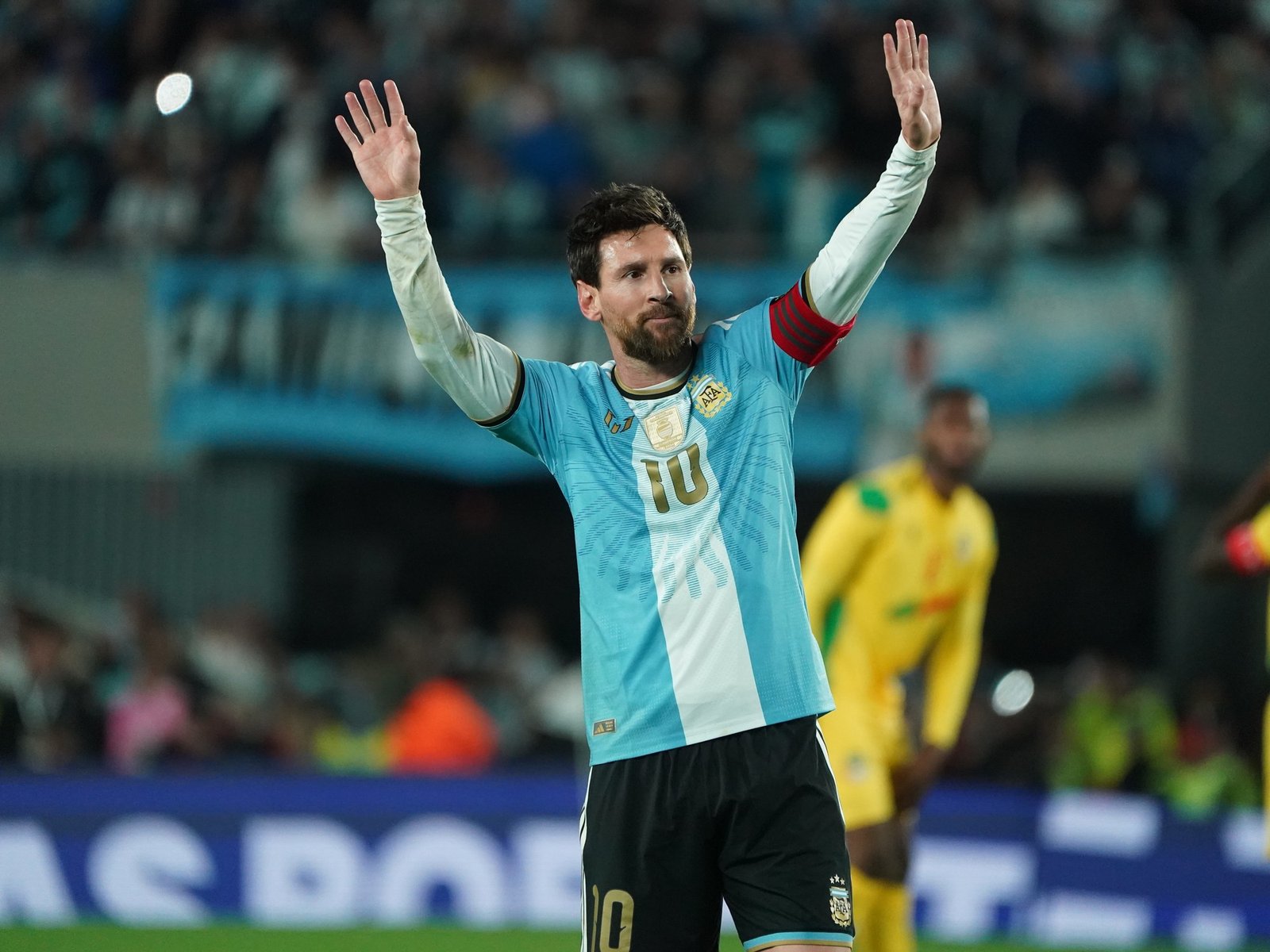 la noche en que abrazó a todo un país y le dijo adiós a la Selección Argentina