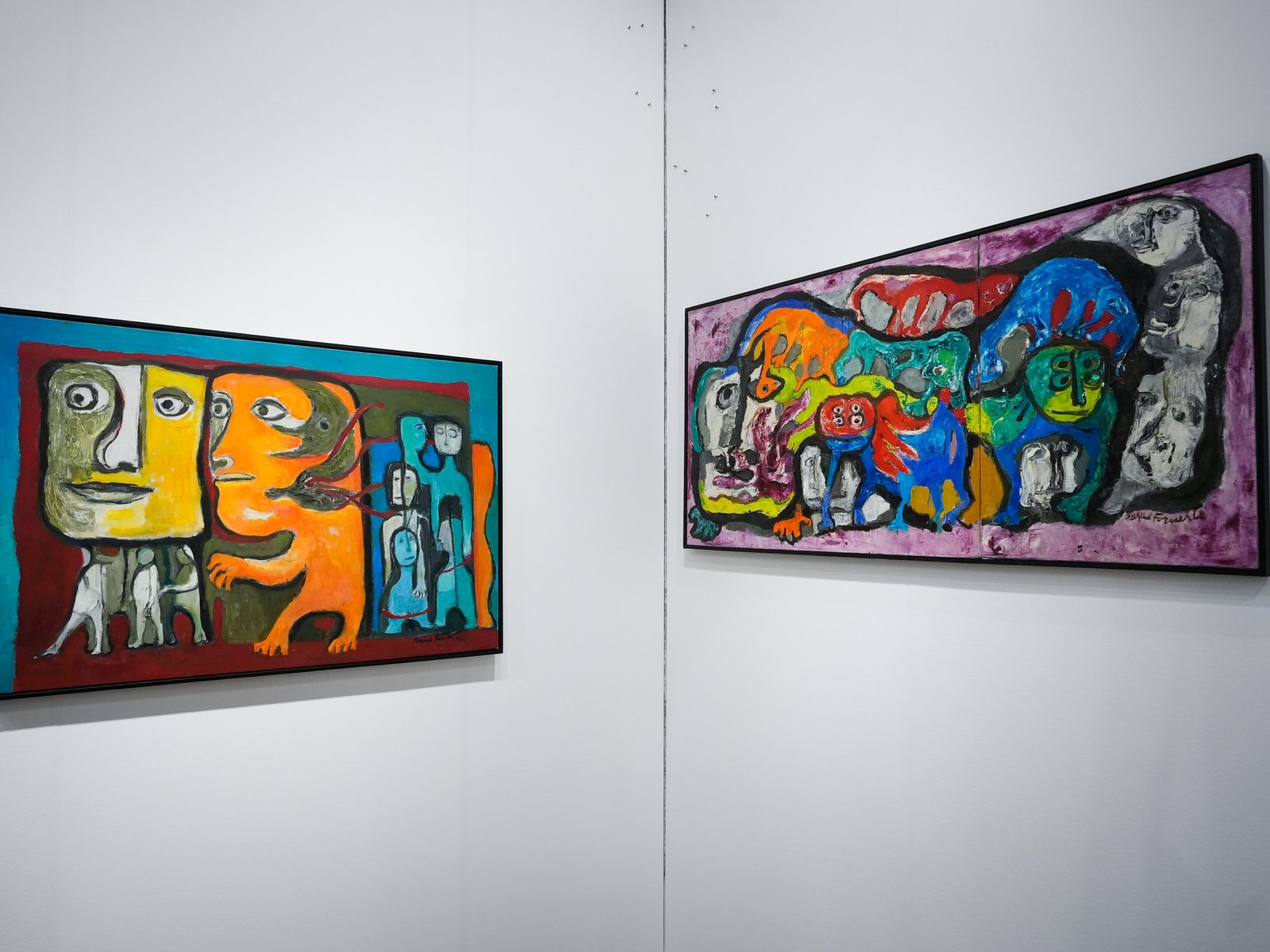 se renueva el interés en arteba por dos artistas faro del siglo XX